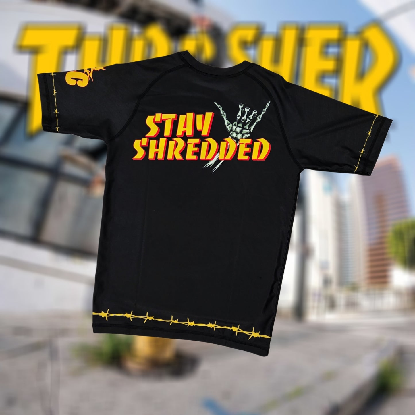 Brutal Cuddlers "Stay Shredded" Rash Guard