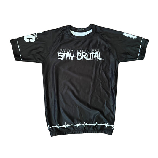 Brutal Cuddlers Stay Brutal Skeleton Rash Guard