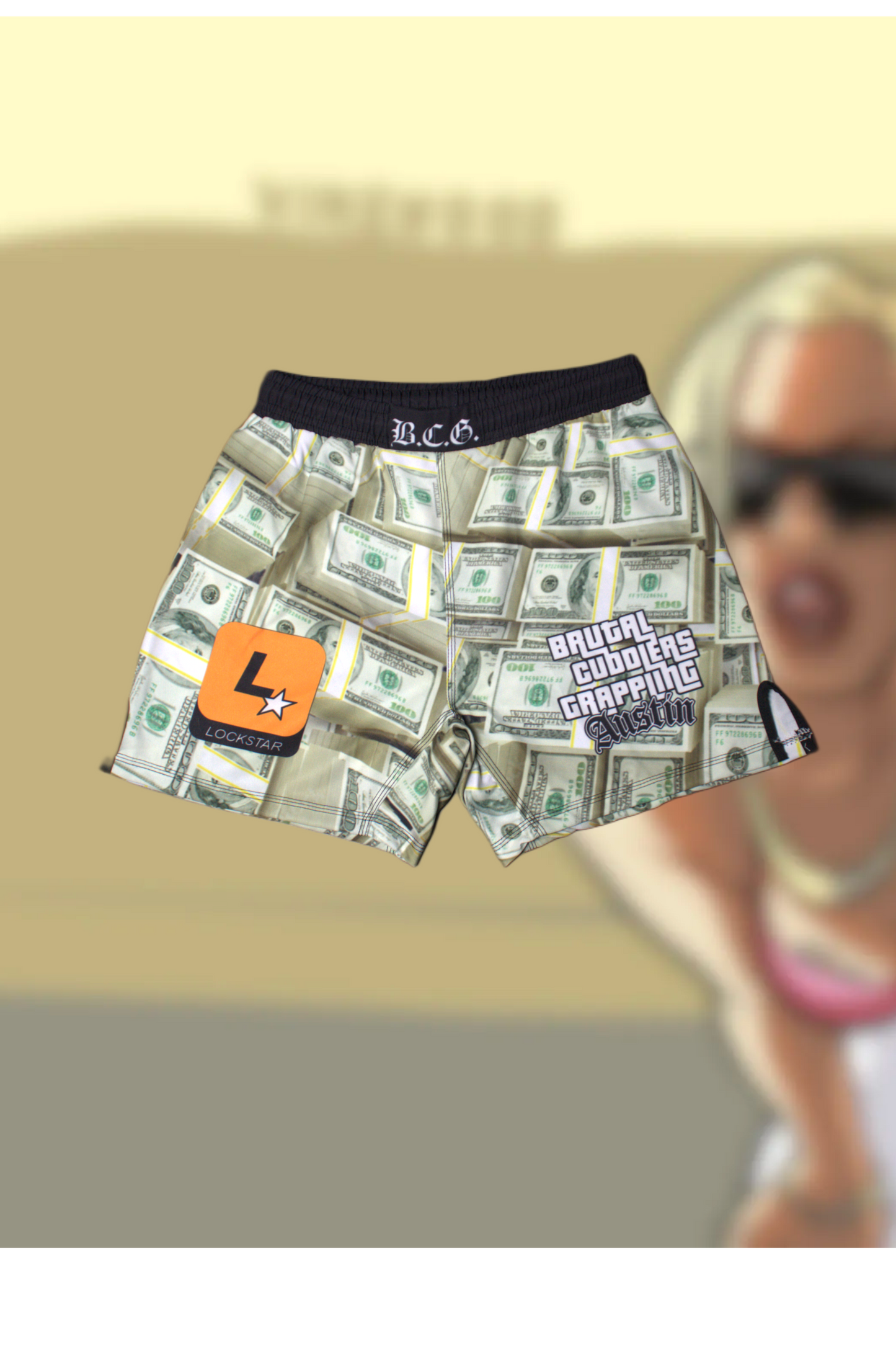 B.C.G. Lockstar Grappling Shorts